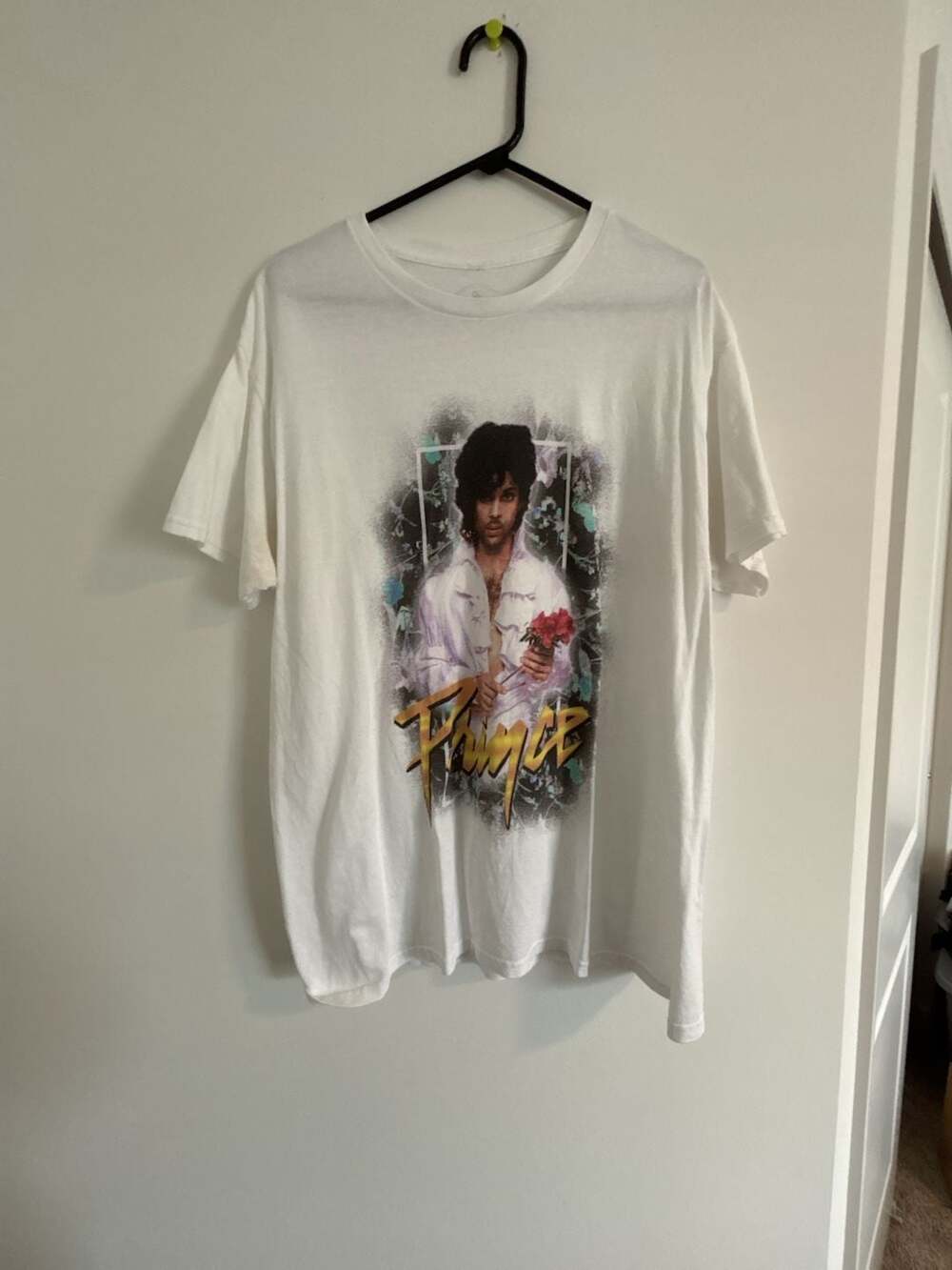 The Prince Estate Official & Approved Prince Rose Portrait Graphic T-Shirt